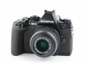 04272cmrk 【ジャンク品】OLYMPUS OM-D EM-1 + 14-42mm F3.5-5.6 II ミラーレス一眼 標準ズームレンズ マイクロフォーサーズマウント