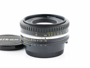 04549cmrk Nikon Ai NIKKOR 50mm F1.8S Ai-S 単焦点 標準 パンケーキレンズ ニコン Fマウント