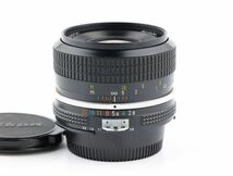 04626cmrk Nikon Ai NIKKOR 35mm F2.8 単焦点 広角レンズ ニコン Fマウント_画像1