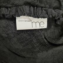 ISSEY MIYAKE　上品　ブラック　ふわふわ　長袖　シフォン　チュニック_画像6