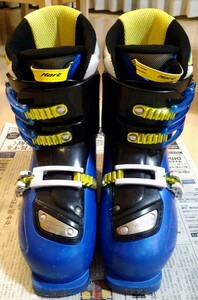 スキーブーツ　サイズ24　ブルー