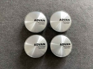 ★ADVAN Racing japan★T210★ ホイールセンターキャップ ハブキャップカバー 車用 4個セット 外径60mm