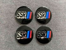 ★SSR★323★ホイールセンターキャップシール ハブキャップシール 車用 4枚セット 直径56mm_画像1