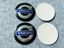 ★ボルボ VOLVO★132★ホイールセンターキャップシール ハブキャップシール 車用 4枚セット 直径56mm_画像2