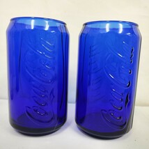 【未使用】コカコーラ マクドナルド コラボ グラス/ 2012 ロンドン オリンピック 2個 /マクドナルド 40周年記念 缶ジュース型 グラス 5個_画像4
