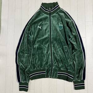 90s PUMA ベロア　トラックジャケット ジャージ ビンテージ プーマ　vintage