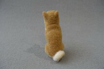 にこにこ柴犬　8.5cm　羊毛フェルト　ミニチュア　おすわり　ハンドメイド_画像8