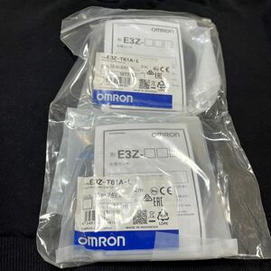 OMRON アンプ内蔵形光電センサ 投光器 新品 E3Z-T61A-L 2M 2個