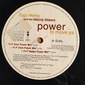 Ziggy Marley And The Melody Makers / Power To Move Ya　[Elektra - 7559 66112-0]