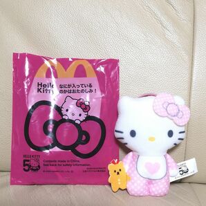 ハッピーセット ハローキティ キティちゃん ぬいぐるみ　マスコット　 HELLO KITTY