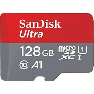 [新品・未開封］【128GB】microSDカード「SanDisk Ultra SDSQUA4-128G-EPK」 送料無料