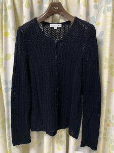 Uniqlo Splab Point Tail Mardigan женщины/XL Navy Wool Ladies Используются