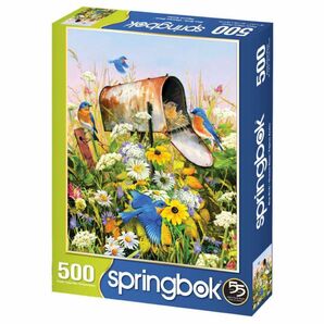 Springbok's 500ピース　大人用　青い鳥　自然　ポスト　パズル ジグソーパズル