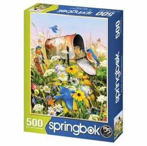 Springbok's 500ピース　大人用　青い鳥　自然　ポスト　パズル ジグソーパズル