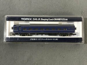 139「中古・収集品　TOMIX 2548 JR客車オハネフ25 200形（あさかぜ仕様）　詳細不明」