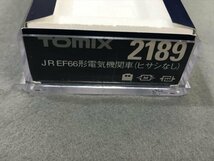 126「中古・収集品　TOMIX 2189 JR EF66形電気機関車（ヒサシなし）詳細不明」_画像7