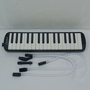 CAHAYA Melodica 鍵盤ハーモニカ 32鍵 FDA認証取得 多功能 2×卓奏用パイプ 2×立奏用吹き口 1×クリーニング用クロス y1101-1