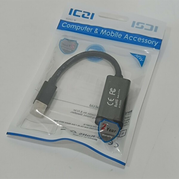 【送無】Mini DisplayPort HDMI ICZIMini DisplayPort to HDMI変換ケーブル 4K 3D対応 HDMI変換アダプター y1101-1