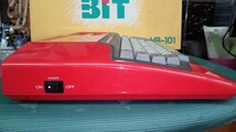 SONY HB-101 MSX パソコン HITBIT HOME COMPUTER　ソニー　レッド　ジャンク品_画像2