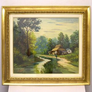 Art hand Auction 油絵･油彩画･風景画･No.171002-01･梱包サイズ160, 絵画, 油彩, 自然, 風景画
