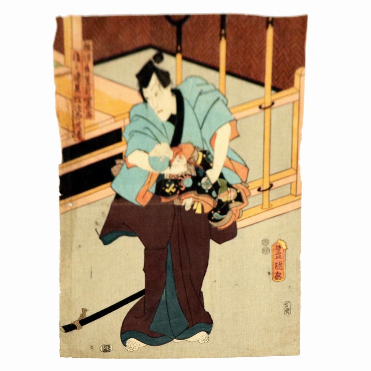 Ukiyo-e, Utagawa Toyokuni, Nr. 200201-18, Packungsgröße 60, Malerei, Ukiyo-e, Drucke, Andere