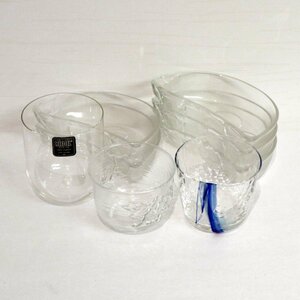 ガラス製・グラス・ガラス器・8点セット・No.200425-06・梱包サイズ60