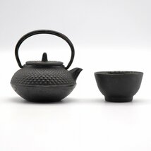 南部鉄器・鉄瓶・鉄おちょこ・伝統工芸・No.220514-31・梱包サイズ60_画像1