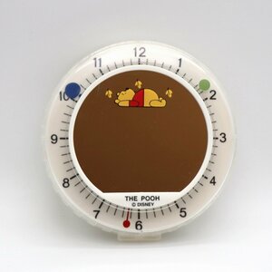 DISNEY・くまのプーさん・ミラー付きクロック・置時計・No.200823-70・梱包サイズ60