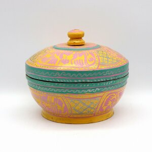 小物入れ・菓子器・アジアン雑貨・No.210912-091・梱包サイズ80