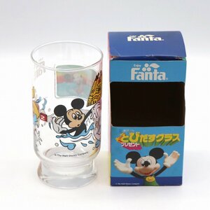 Fanta・Disney・ディズニー・ミッキー・ミニー・とびだすグラス・ガラスコップ・No.210329-16・梱包サイズ60