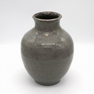 壺型花器・花瓶・陶器・No.210124-09・梱包サイズ80