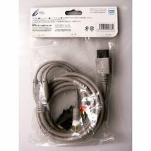CYBER D端子ケーブル Wii用 D-TERMINAL CABLE 2m・No.131030-02・梱包サイズ60_画像2