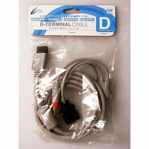 CYBER D端子ケーブル Wii用 D-TERMINAL CABLE 2m・No.131030-02・梱包サイズ60