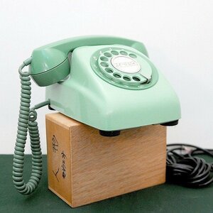  green telephone *600-A2* bell style *No.170423-01* packing size 60