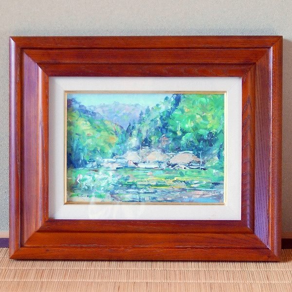 Shunzo Fukuda, peinture à l'huile, encadré, N° 170528-03, taille du paquet 80, Peinture, Peinture à l'huile, Nature, Peinture de paysage