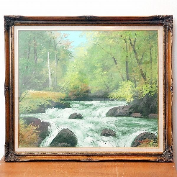 Kingo Nagata, oil painting, framed, No. 170428-30, package size 160, Painting, Oil painting, others