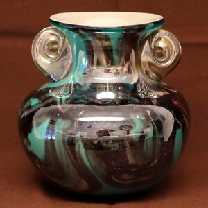 ガラス・花瓶・花器・No.181104-38・梱包サイズ80