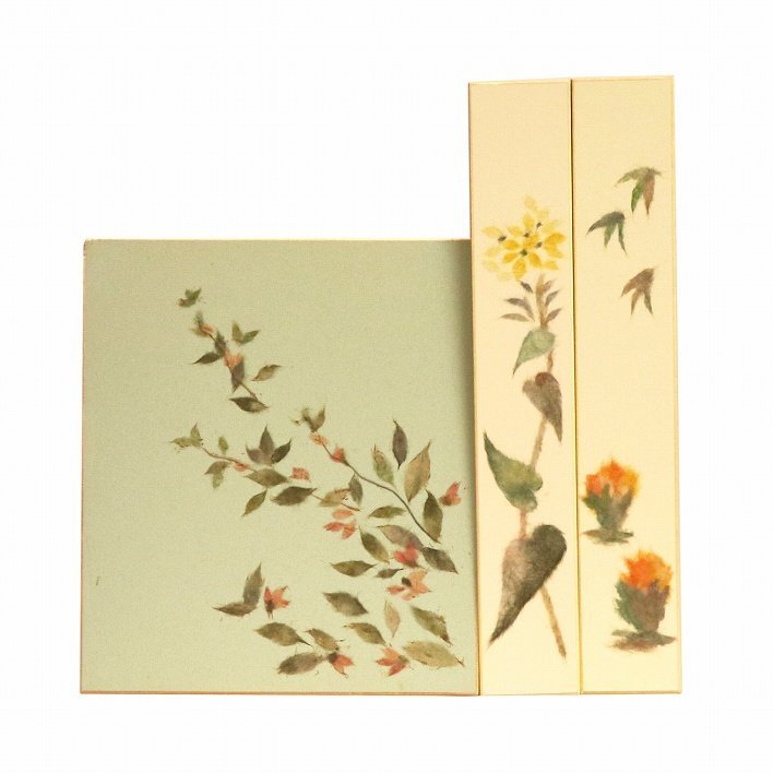Chigiri-Bild, Blume, buntes Papier, Nr.200329-039, Verpackungsgröße 80, Kunstwerk, Malerei, Hirie, Kirie