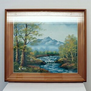 Art hand Auction A.TANI･風景画･油絵･油彩画･No.190730-62･梱包サイズ140, 絵画, 油彩, 自然, 風景画