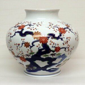有田焼・深川製・花器・花瓶・No.190730-36・梱包サイズ80