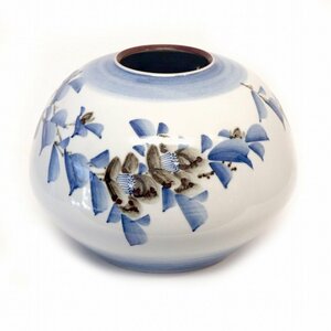 九谷焼・龍山・花器・花瓶・No.190825-07・梱包サイズ60