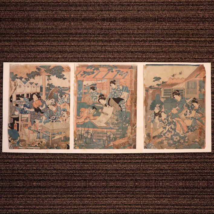 浮世絵･No.170812-10･梱包サイズ80, 絵画, 浮世絵, 版画, 名所絵