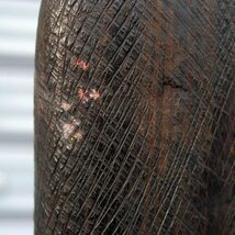 木製・女性の像・民芸・No.171016-19・梱包サイズ80_画像3