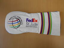 ■PGA TOUR　WGC　FedEx　St.Jude招待　ドライバー用　ホワイト　新品■_画像1