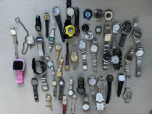 1円スタート　腕時計 腕時計大量　49個　（約2kg)セイコー SEIKO CITIZEN クォーツ ROYAL など　動作未確認　