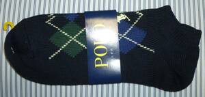 POLO RALPH LAUREN Polo Ralph Lauren a-ga il pattern socks short socks 25-27cm