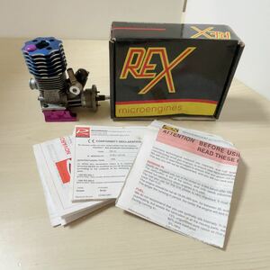 【現状品】ノバロッシ REX エンジン ラジコンカー用 TR-15 動作未確認　KD