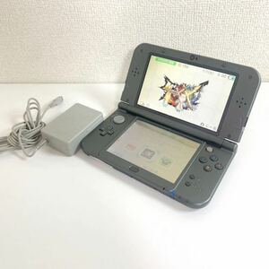 New Nintendo 3DS LL RED-001 モンスターハンターXX ニンテンドー 充電器あり 初期化済み 通電、動作確認済み KDSY