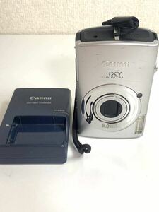 Canon キャノン IXY 910IS シルバー コンパクトデジタルカメラ 充電器 通電動作確認済み IK
