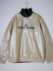 STONE ISLAND/ストーンアイランド IRIDESCENT REFLEX MAT POPOVER MOC NECK JACKETプルオーバージャケット新品 [MJKA73899]